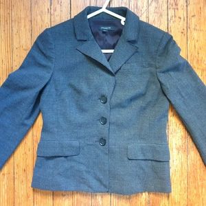 Dark gray Ann Taylor blazer, XS-S